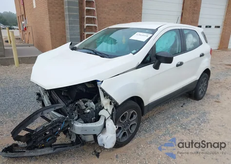 2018 Ford Ecosport S из США, поврежденный, VIN MAJ3P1RE4JC203590